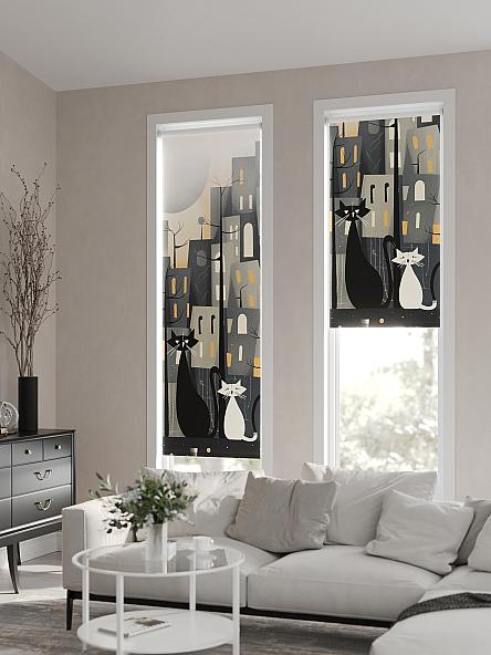 Рулонная штора Теринт - 84 - ширина 47 см - фото 2