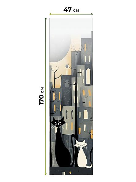 Рулонная штора Теринт - 84 - ширина 47 см - фото 5