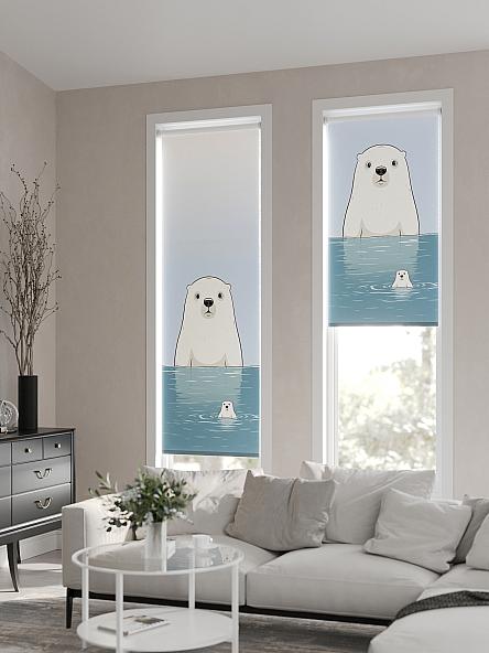 Рулонная штора Теринт - 86 - ширина 47 см - фото 2