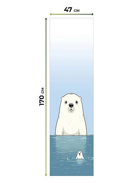 Рулонная штора Теринт - 86 - ширина 47 см - фото 5