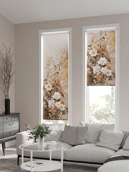 Рулонная штора Теринт - 90 - ширина 47 см - фото 2