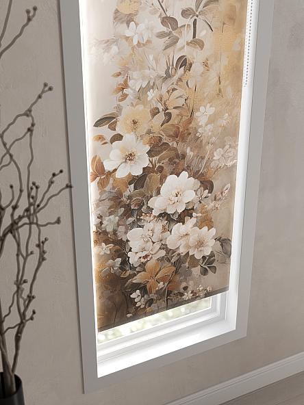 Рулонная штора Теринт - 90 - ширина 47 см - фото 3