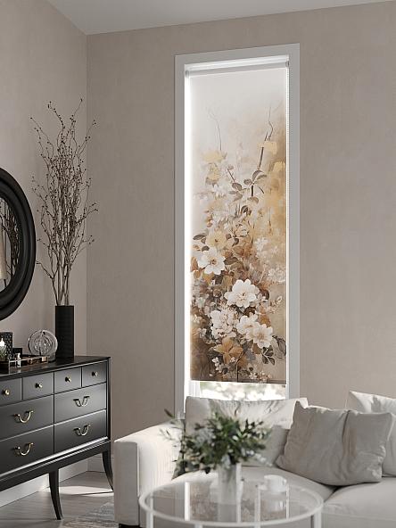 Рулонная штора Теринт - 90 - ширина 47 см - фото 6