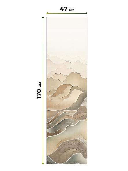 Рулонная штора Теринт - 91 - ширина 47 см - фото 5