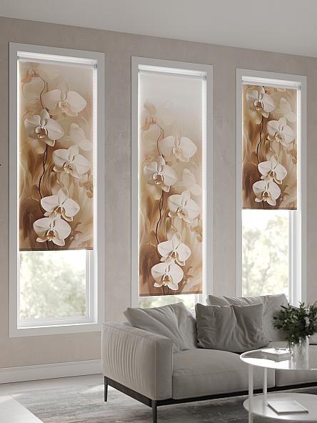 Рулонная штора Теринт - 92 - ширина 47 см - фото 4