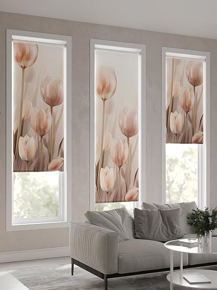 Рулонная штора Теринт - 93 - ширина 47 см - фото 4