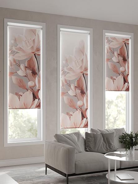 Рулонная штора Теринт - 96 - ширина 47 см - фото 4