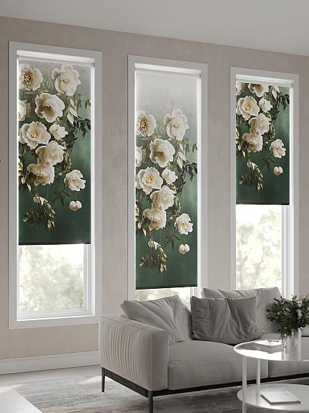 Рулонная штора Теринт - 101 - ширина 47 см - фото 4