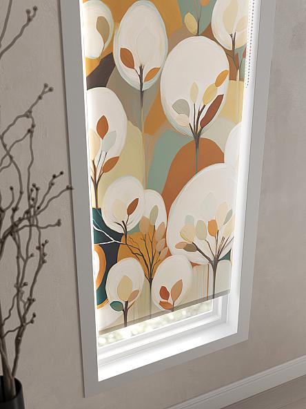 Рулонная штора Теринт - 103 - ширина 47 см - фото 3