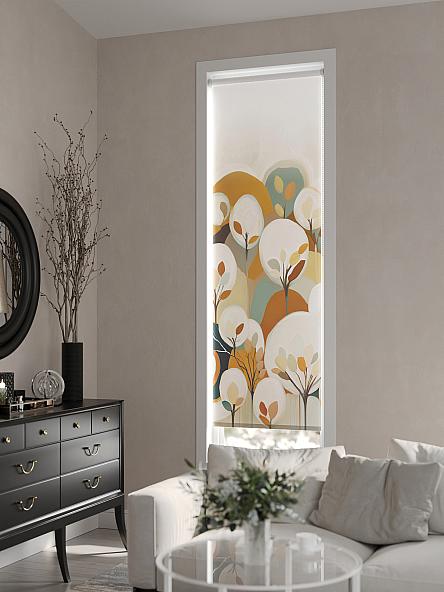 Рулонная штора Теринт - 103 - ширина 47 см - фото 6