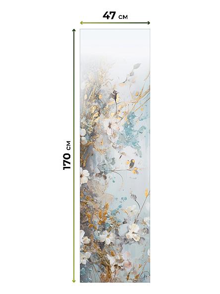 Рулонная штора Теринт - 104 - ширина 47 см - фото 5