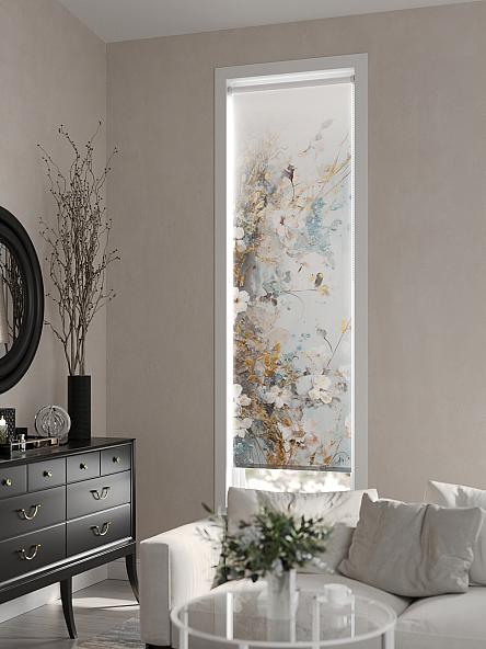 Рулонная штора Теринт - 104 - ширина 47 см - фото 6