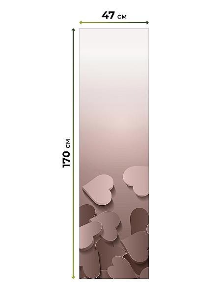 Рулонная штора Теринт - 107 - ширина 47 см - фото 5