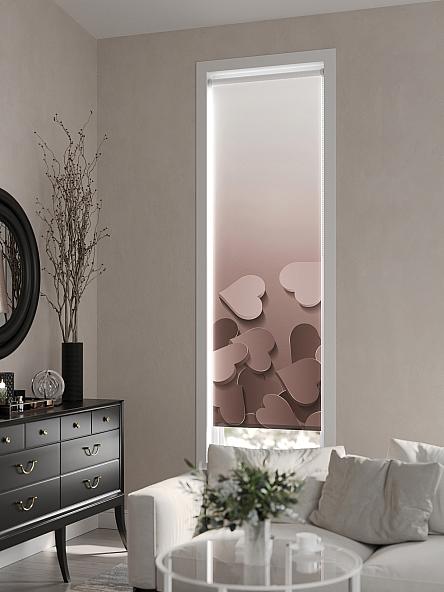 Рулонная штора Теринт - 107 - ширина 47 см - фото 6