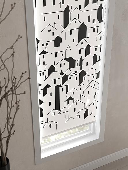 Рулонная штора Теринт - 108 - ширина 47 см - фото 3