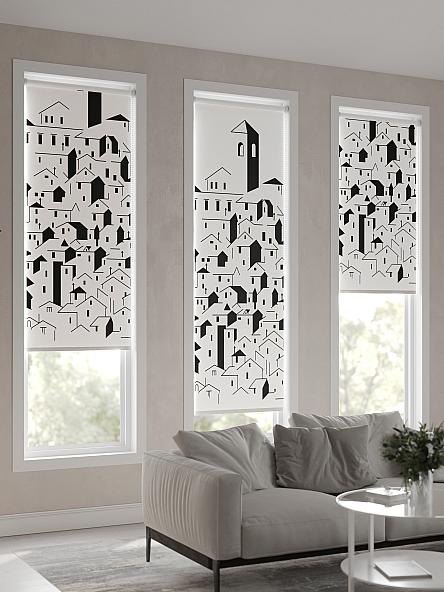 Рулонная штора Теринт - 108 - ширина 47 см - фото 4