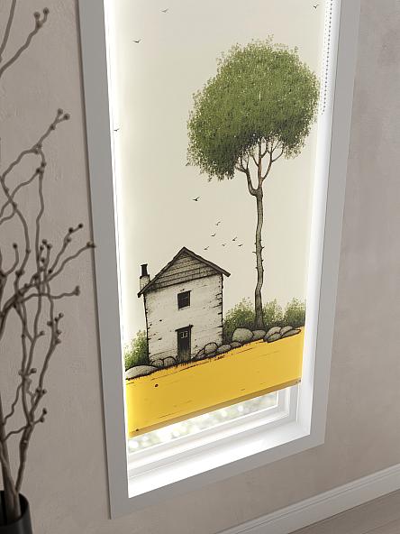 Рулонная штора Теринт - 109 - ширина 47 см - фото 3