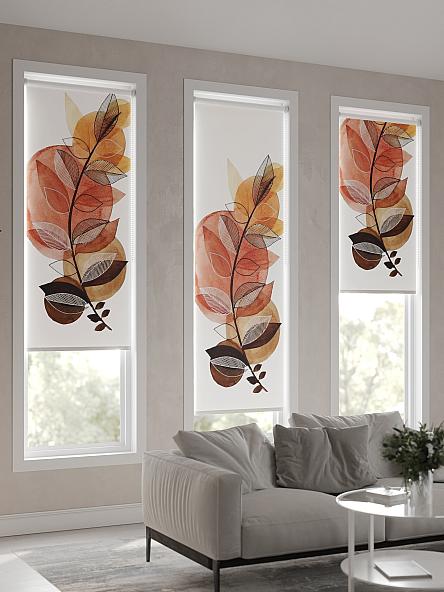 Рулонная штора Теринт - 116 - ширина 47 см - фото 4