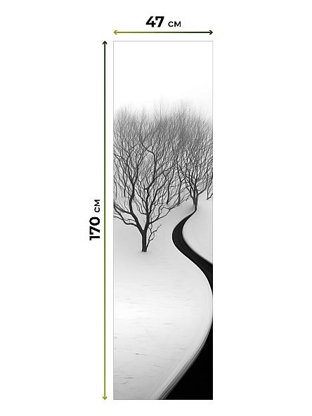 Рулонная штора Теринт - 117 - ширина 47 см - фото 5