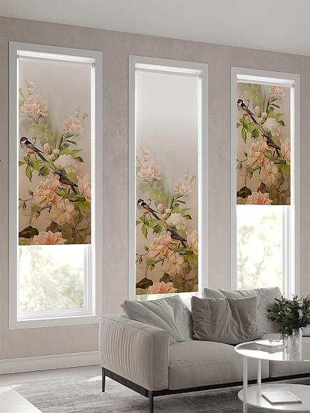 Рулонная штора Теринт - 128 - ширина 47 см - фото 4