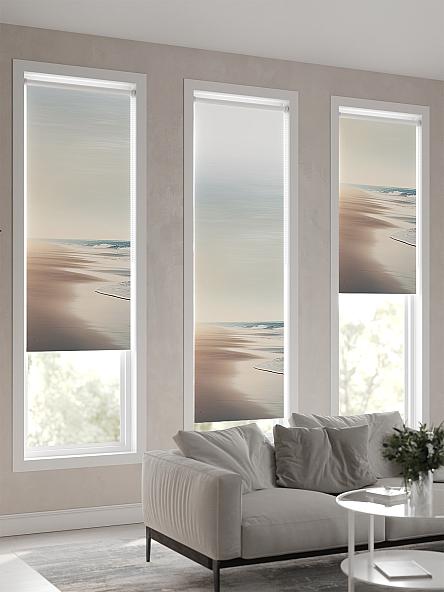 Рулонная штора Теринт - 129 - ширина 47 см - фото 8