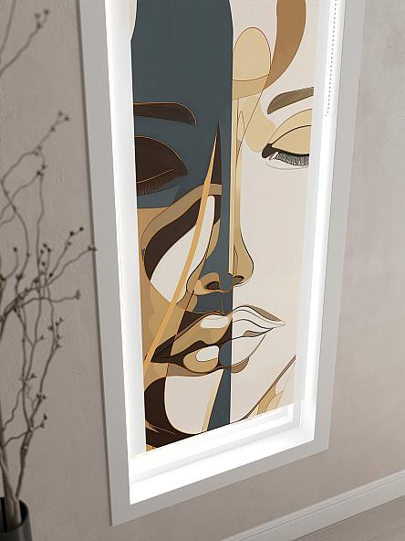 Рулонная штора Теринт - 131 - ширина 47 см - фото 3