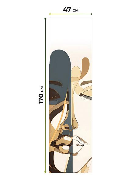 Рулонная штора Теринт - 131 - ширина 47 см - фото 5