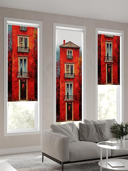 Рулонная штора Теринт - 134 - ширина 47 см - фото 4