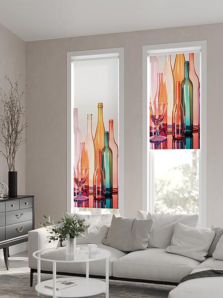 Рулонная штора Теринт - 136 - ширина 47 см - фото 2