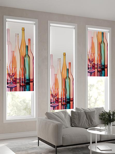 Рулонная штора Теринт - 136 - ширина 47 см - фото 4