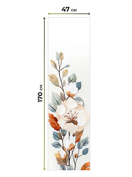 Рулонная штора Теринт - 143 - ширина 47 см - фото 5