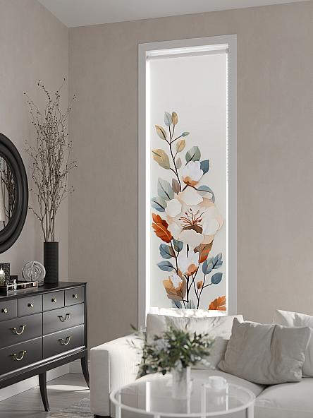 Рулонная штора Теринт - 143 - ширина 47 см - фото 6