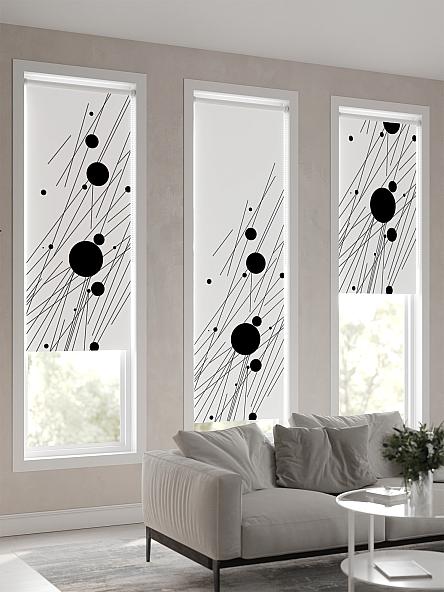 Рулонная штора Теринт - 144 - ширина 47 см - фото 4