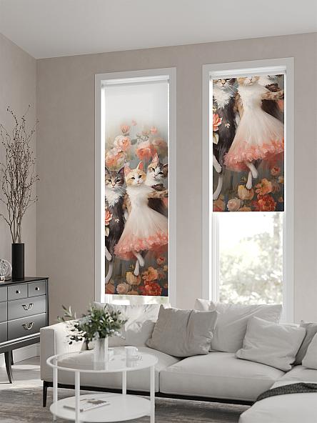 Рулонная штора Теринт - 146 - ширина 47 см - фото 2