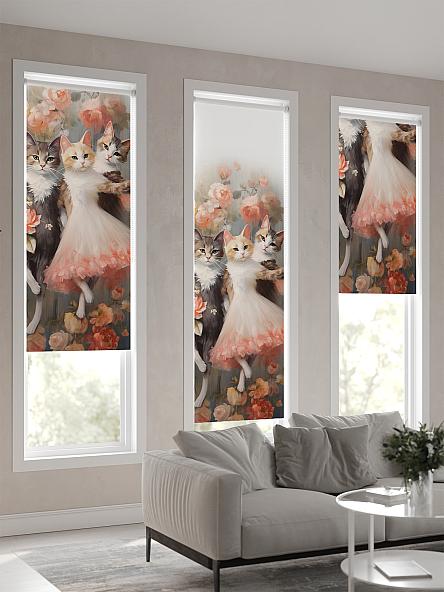 Рулонная штора Теринт - 146 - ширина 47 см - фото 4