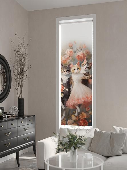 Рулонная штора Теринт - 146 - ширина 47 см - фото 6