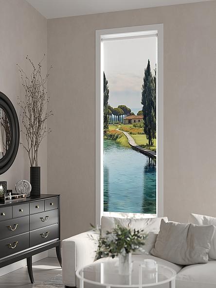 Рулонная штора Теринт - 153 - ширина 47 см - фото 6