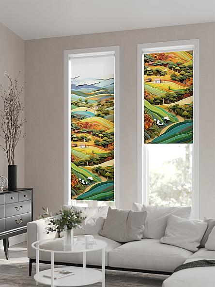 Рулонная штора Теринт - 160 - ширина 47 см - фото 2