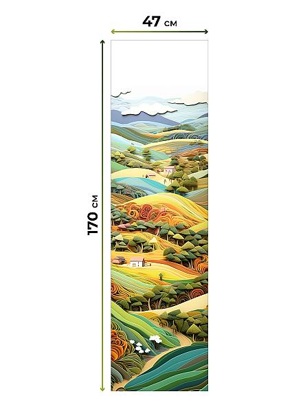 Рулонная штора Теринт - 160 - ширина 47 см - фото 5