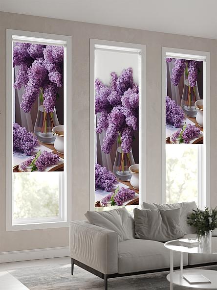 Рулонная штора Теринт - 161 - ширина 47 см - фото 4