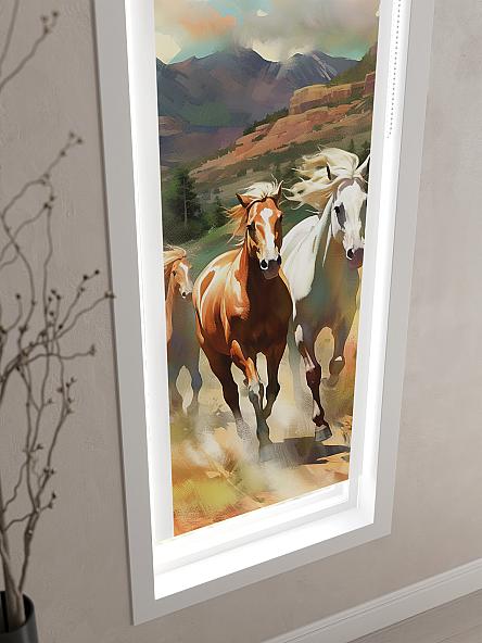 Рулонная штора Теринт - 162 - ширина 47 см - фото 3