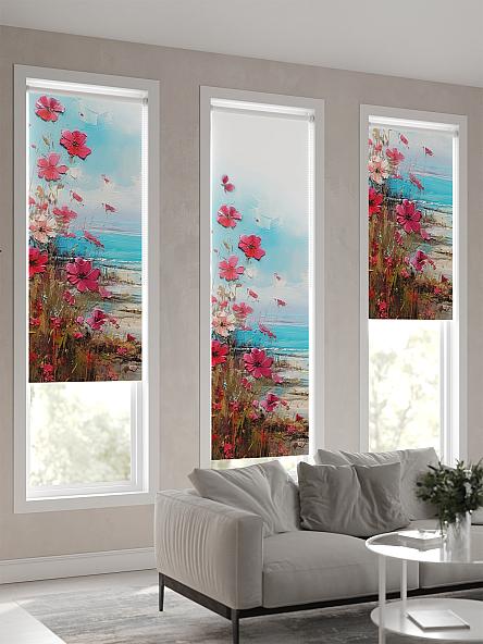 Рулонная штора Теринт - 164 - ширина 47 см - фото 4