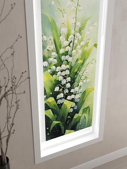 Рулонная штора Теринт - 168 - ширина 47 см - фото 3