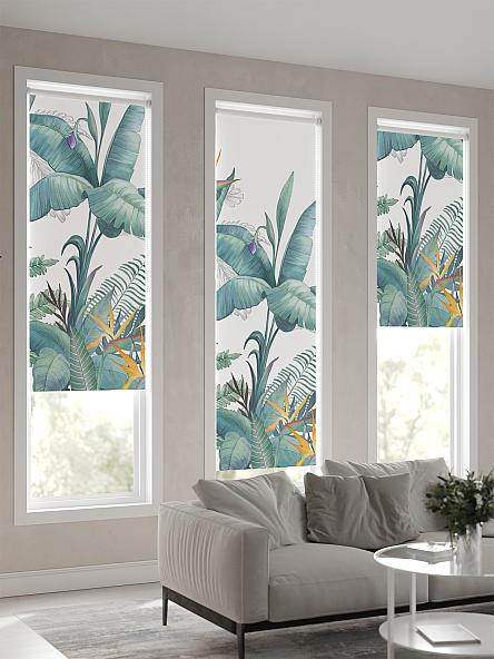 Рулонная штора Теринт - 176 - ширина 47 см - фото 4