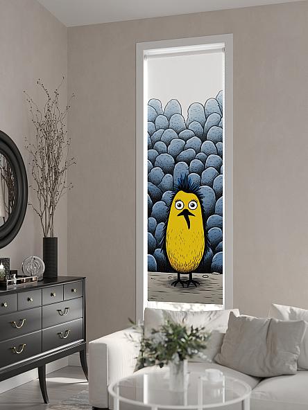 Рулонная штора Теринт - 179 - ширина 47 см - фото 6