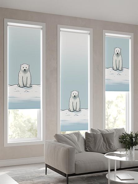 Рулонная штора Теринт - 180 - ширина 47 см - фото 4