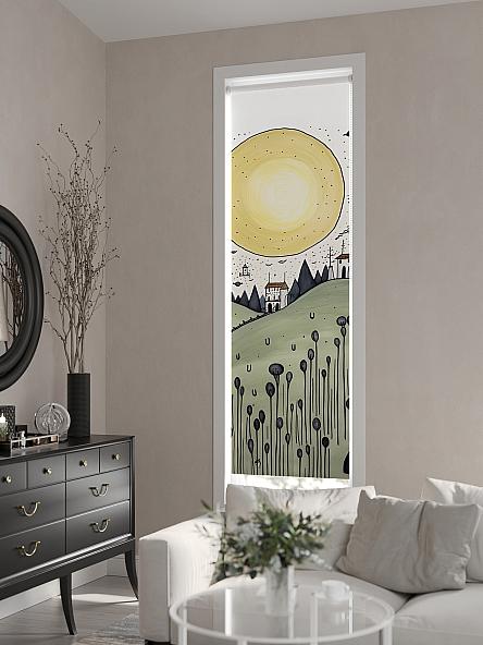 Рулонная штора Теринт - 184 - ширина 47 см - фото 6