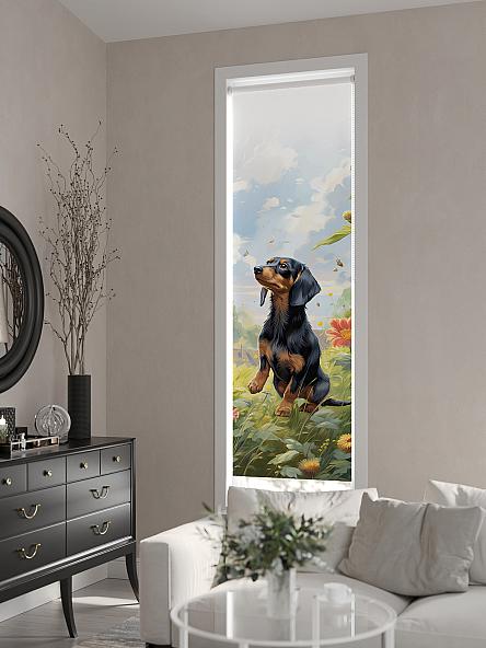 Рулонная штора Теринт - 185 - ширина 47 см - фото 6