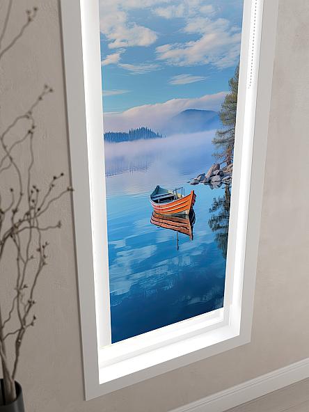 Рулонная штора Теринт - 187 - ширина 47 см - фото 3