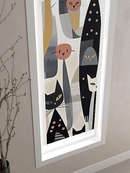 Рулонная штора Теринт - 191 - ширина 47 см - фото 3